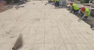 盘锦黄金麻荔枝面地铺案例