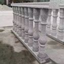 盘锦 芝麻白圆形光面花瓶柱，栏杆