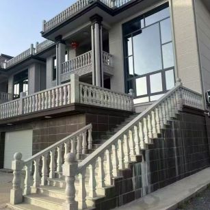盘锦 芝麻白别墅阳台栏杆，楼梯栏杆