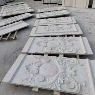 盘锦 芝麻白干挂雕花板