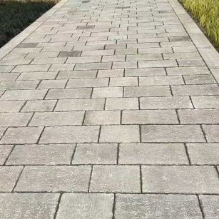 盘锦仿古石铺装效果