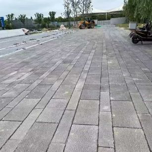 盘锦仿古石铺装效果