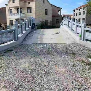 盘锦 芝麻灰花岗岩桥栏杆