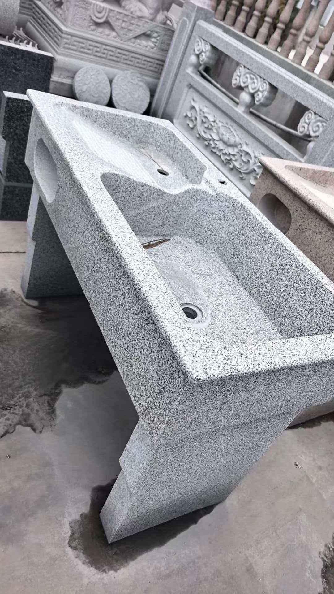 盘锦 花岗岩石材洗手池，洗衣池