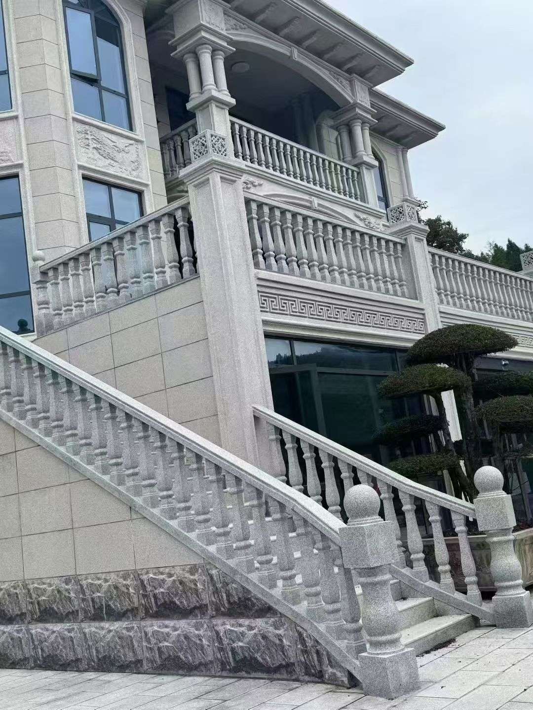 盘锦 芝麻白别墅，栏杆