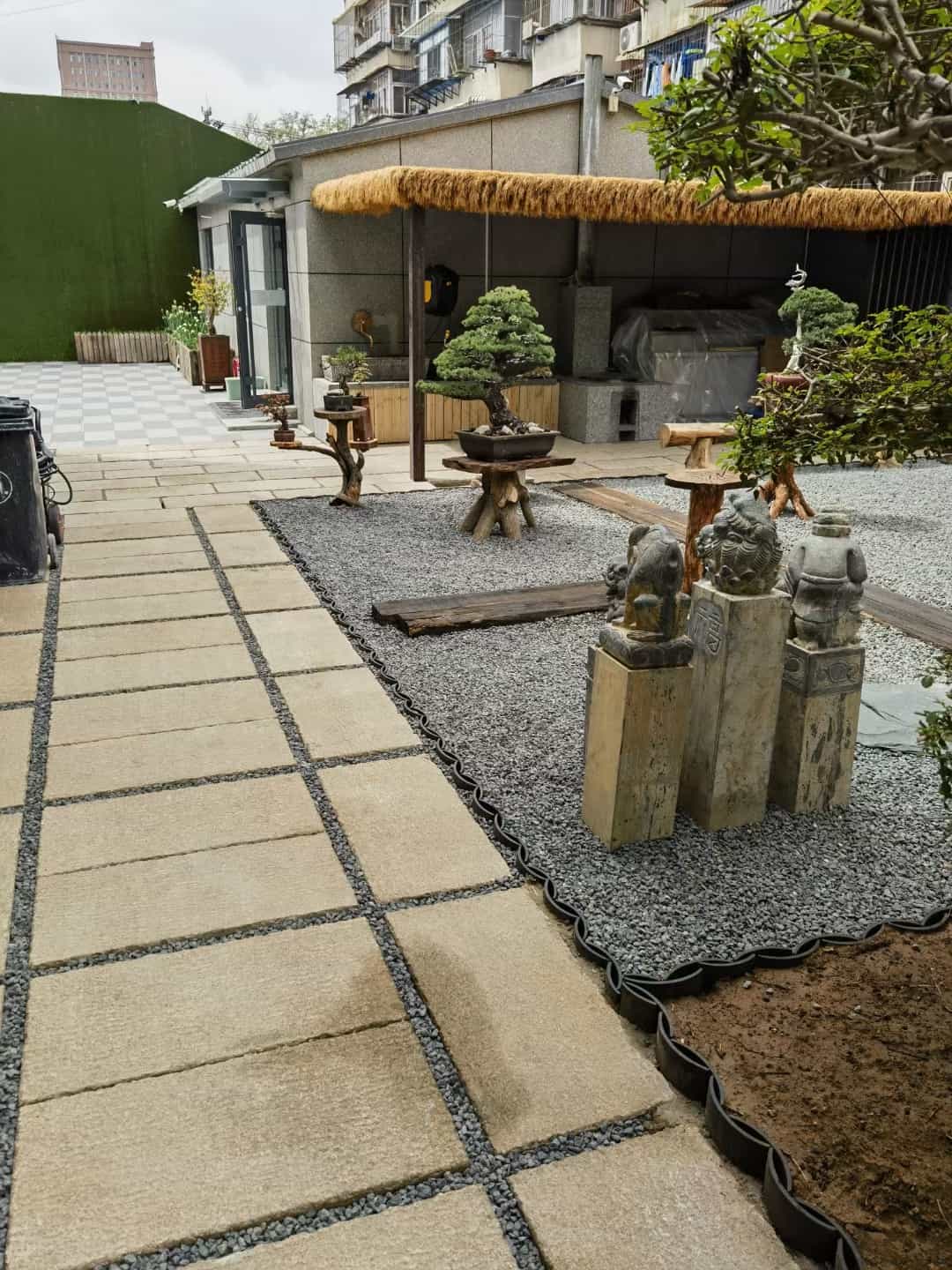 盘锦仿古石铺装效果