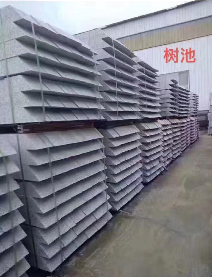 盘锦 芝麻灰切头树池